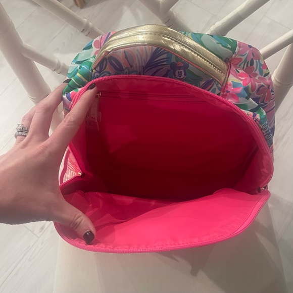 Lilly Pulitzer x Disney Parks backpack NWT brand new - Picture 4 of 7